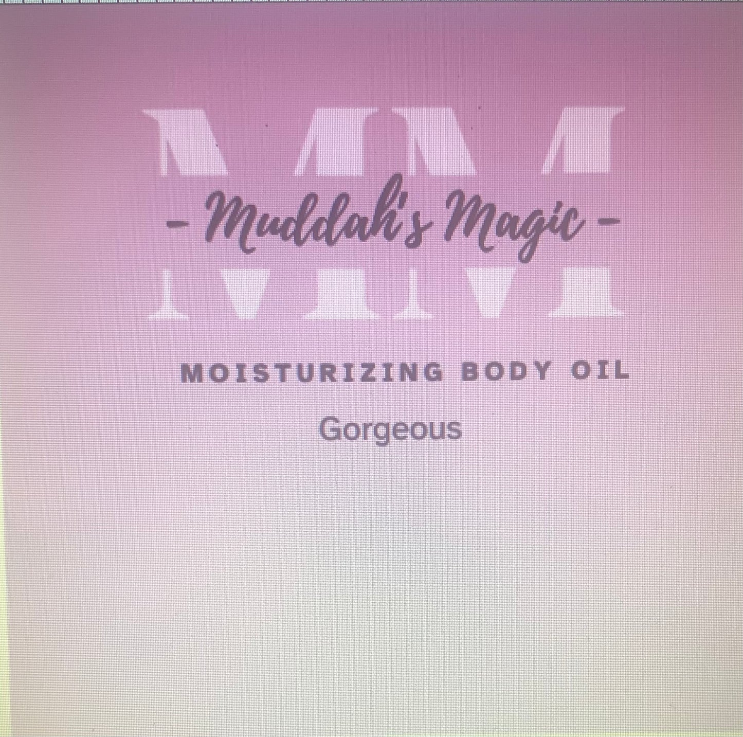 Muddah’s Magic Moisturizing Body Oil